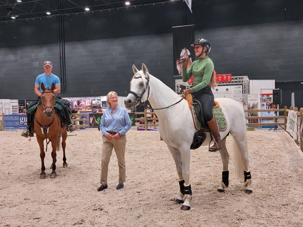 WM Safi und FF Ghandi mit Dr. Astrid von Velsen Foto: B. Frosch